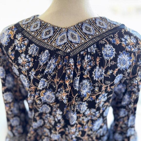 Free People The Moonlight Dance Tunic Boho Dress size Small - Picture 8 of 16